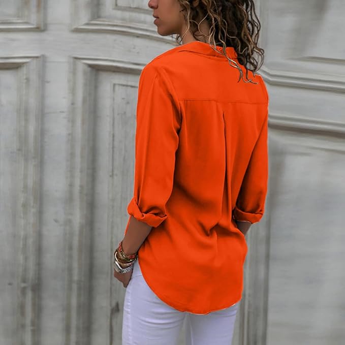 Elarova | Elegante Chiffonbluse für Frauen