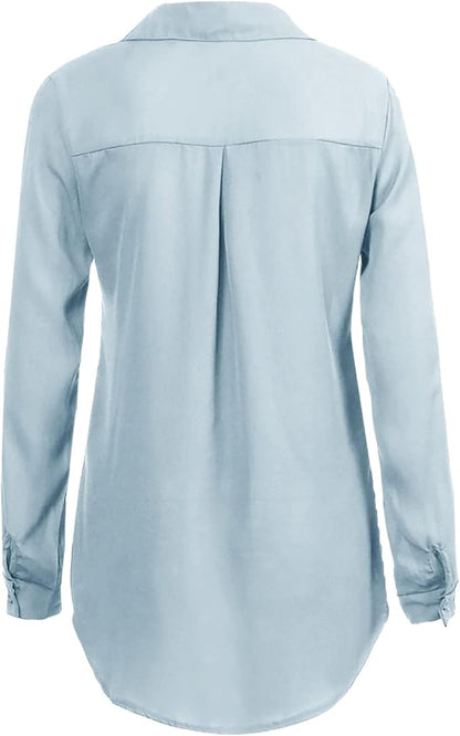 Elarova | Elegante Chiffonbluse für Frauen