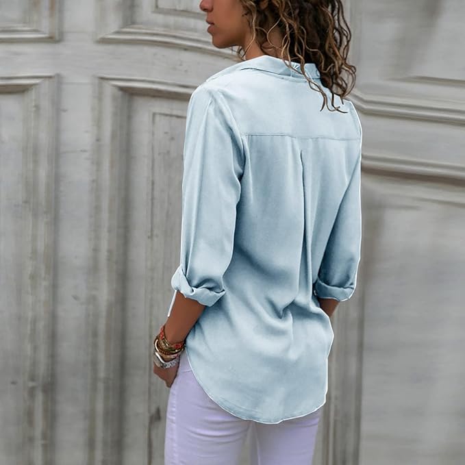 Elarova | Elegante Chiffonbluse für Frauen