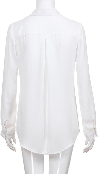 Elarova | Elegante Chiffonbluse für Frauen