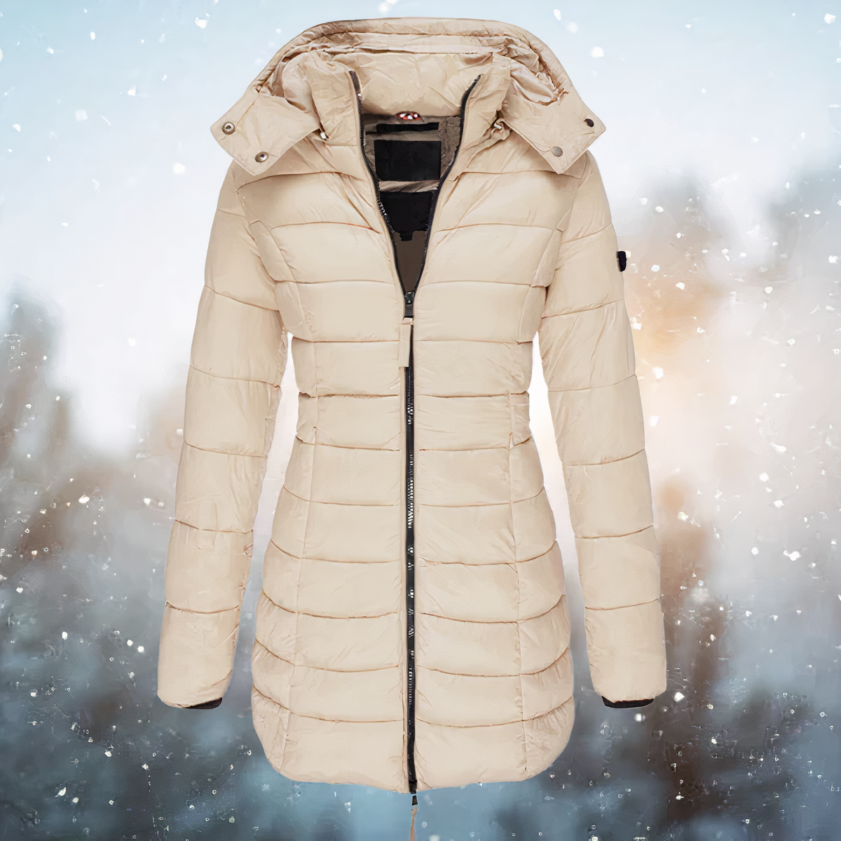 Elarova | Elegante Damen Winterjacke