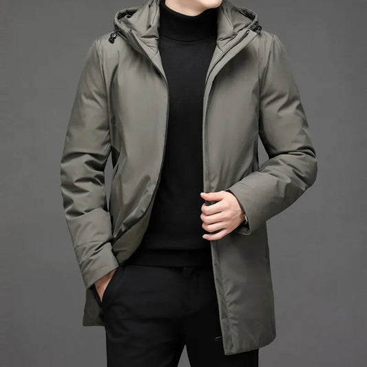 Elarova | Elegante Kapuzenjacke für Herren