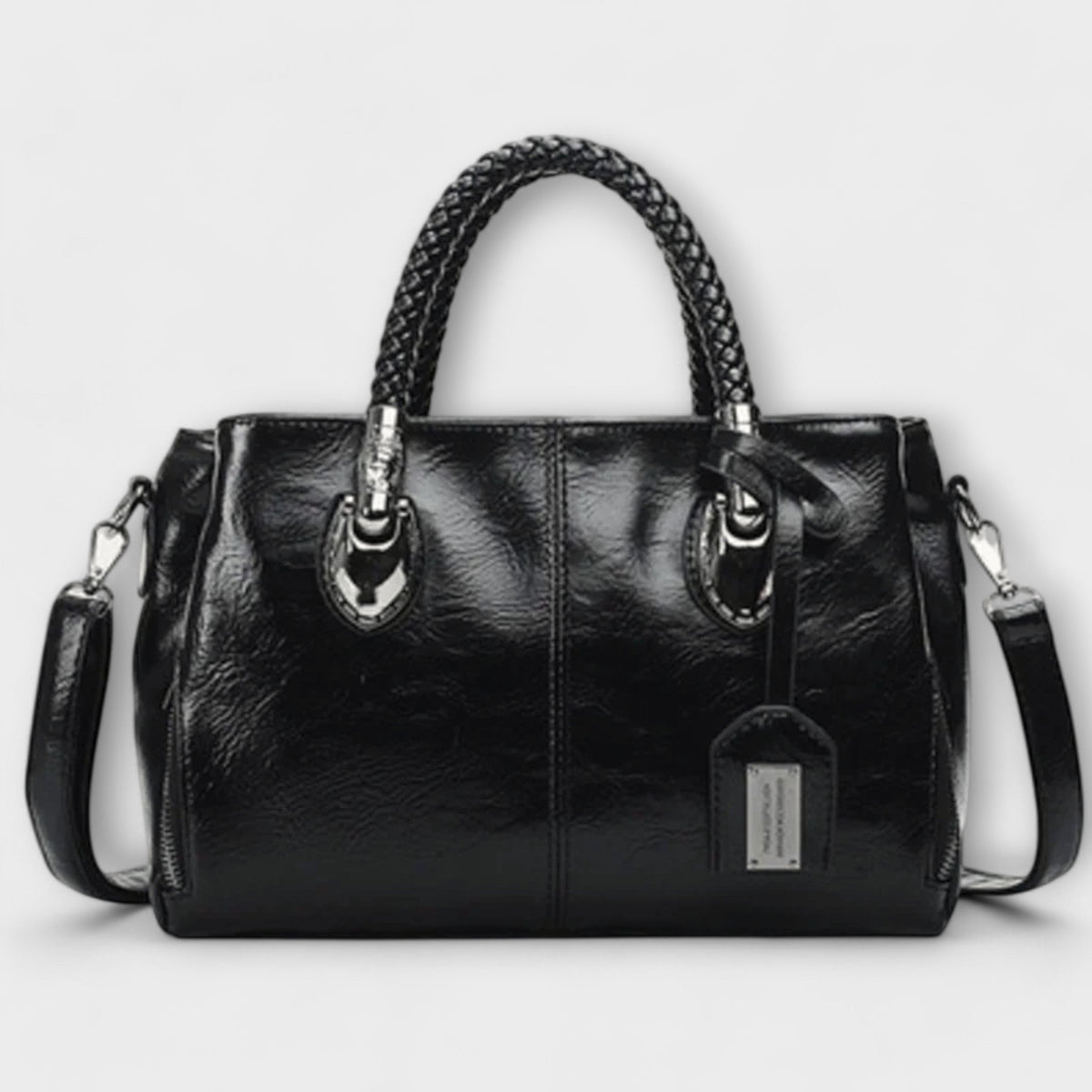 Elarova | Elegante Leder Duffel Tasche
