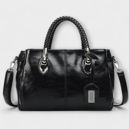 Elarova | Elegante Leder Duffel Tasche