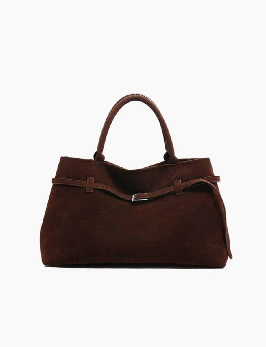 Elarova | Elegante Suède Tragetasche für Alltag und Stil