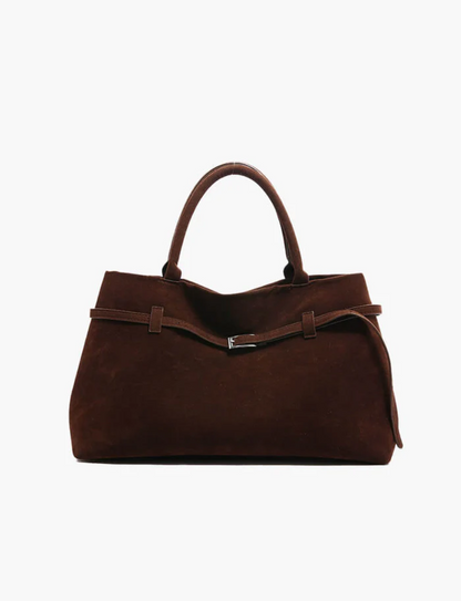 Elarova | Elegante Suède Tragetasche für Alltag und Stil