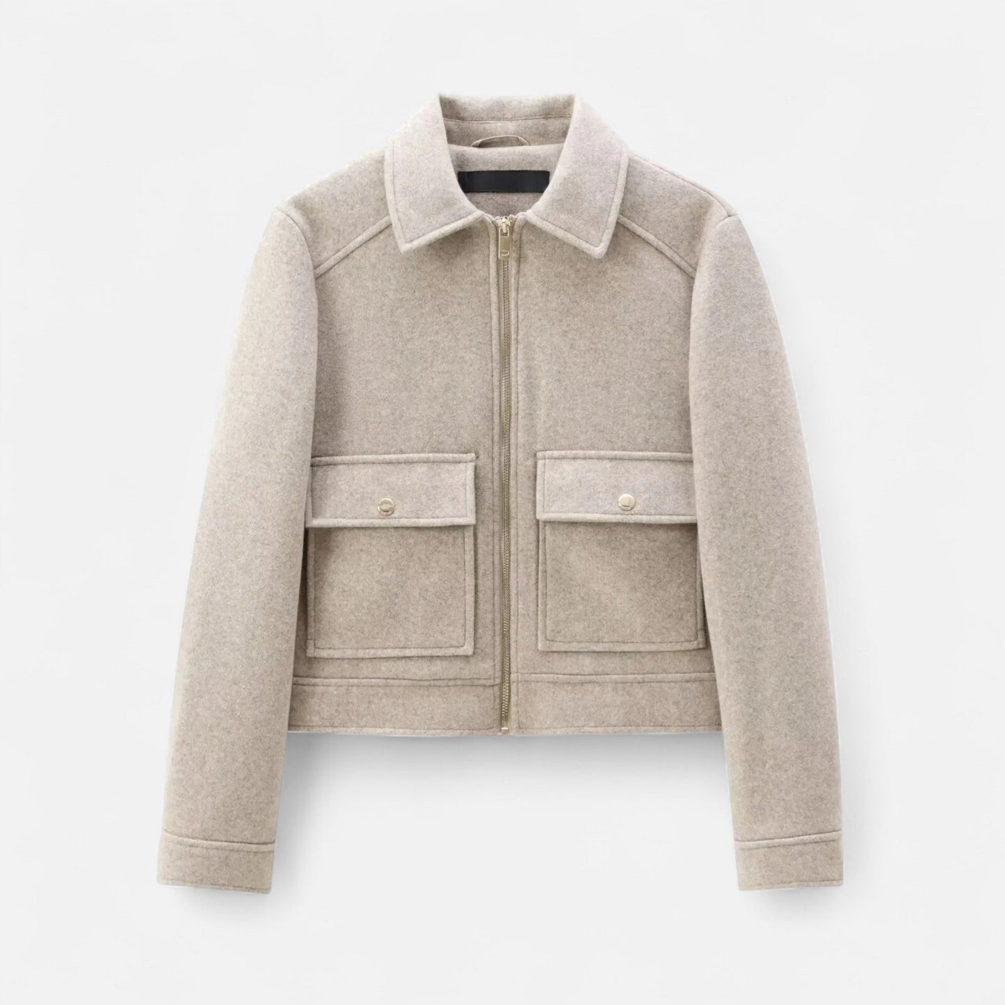 Elarova | Elegante Winterjacke mit Reißverschluss für Damen