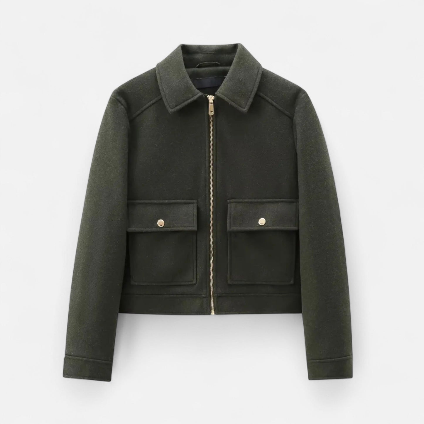 Elarova | Elegante Winterjacke mit Reißverschluss für Damen