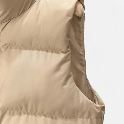 Elarova | Elegante Winterweste mit hoher Taille für Damen