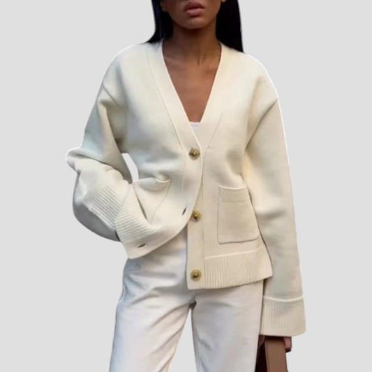 Elarova | Elegante kurze Strickjacke für Damen