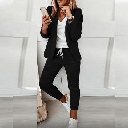 Elarova | Elegante und bequeme Blazer Set