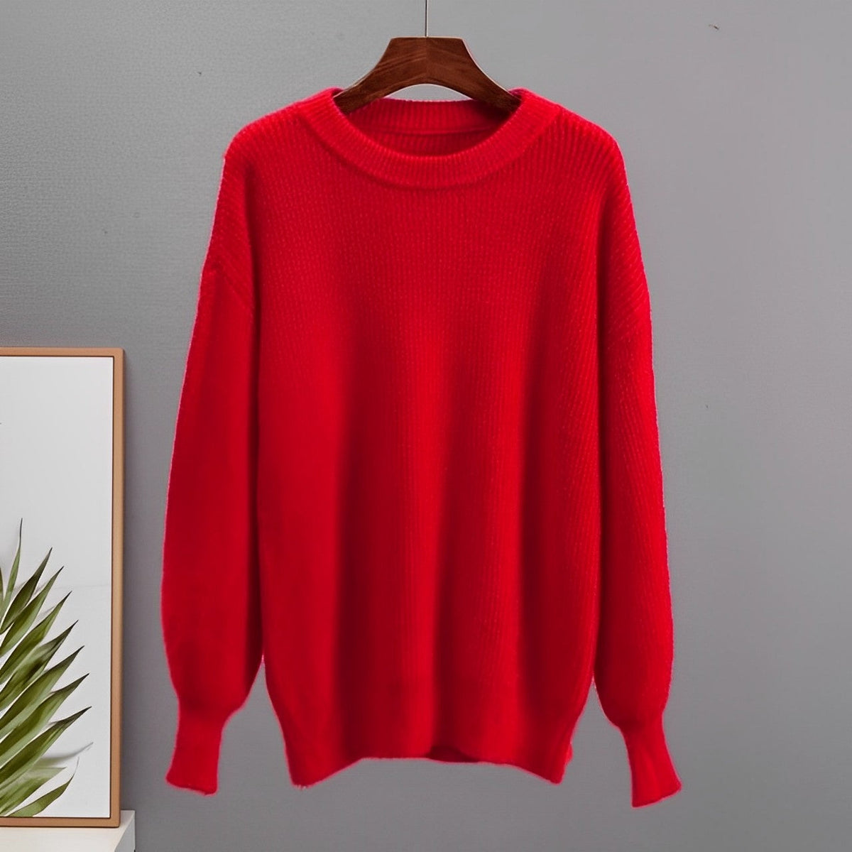 Elarova | Eleganter Kaschmir|Strickpullover