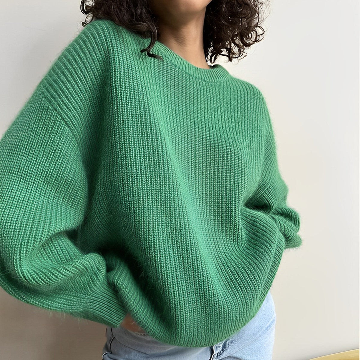 Elarova | Eleganter Kaschmir|Strickpullover