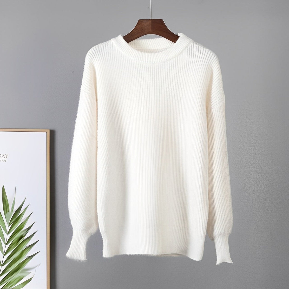 Elarova | Eleganter Kaschmir|Strickpullover