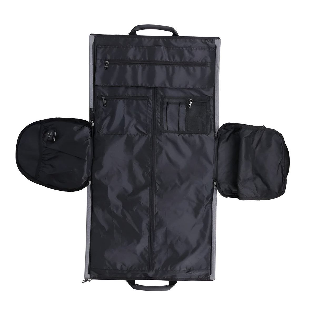 Elarova | Eleganter Kleiderorganizer Umhängetasche aus Vegan Leder