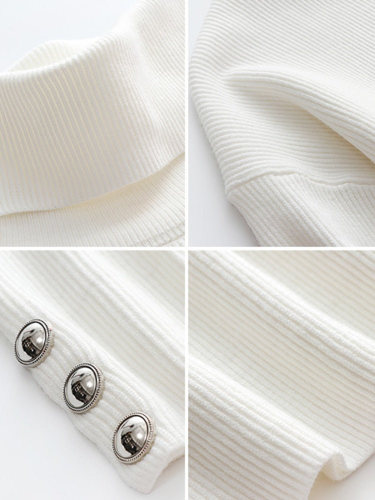 Elarova | Eleganter Rollkragenpullover für Damen