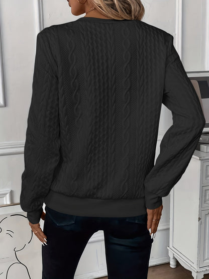Elarova | Eleganter Stilvoller Strickpullover