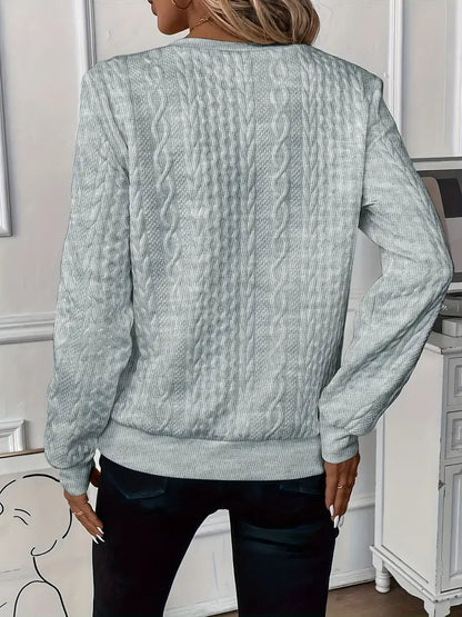Elarova | Eleganter Stilvoller Strickpullover