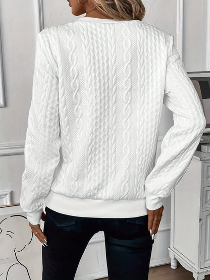 Elarova | Eleganter Stilvoller Strickpullover