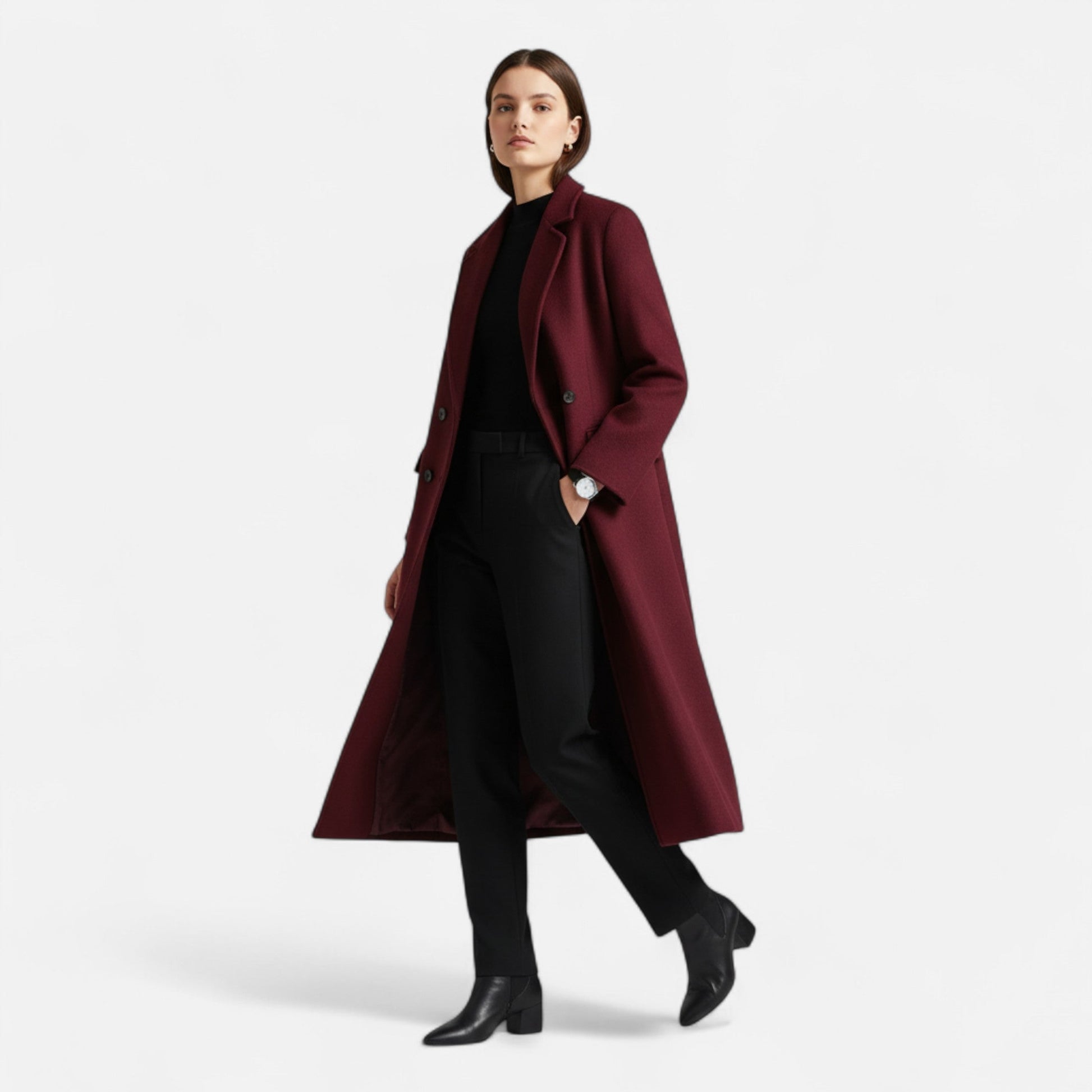 Elarova | Eleganter Trenchcoat für Damen