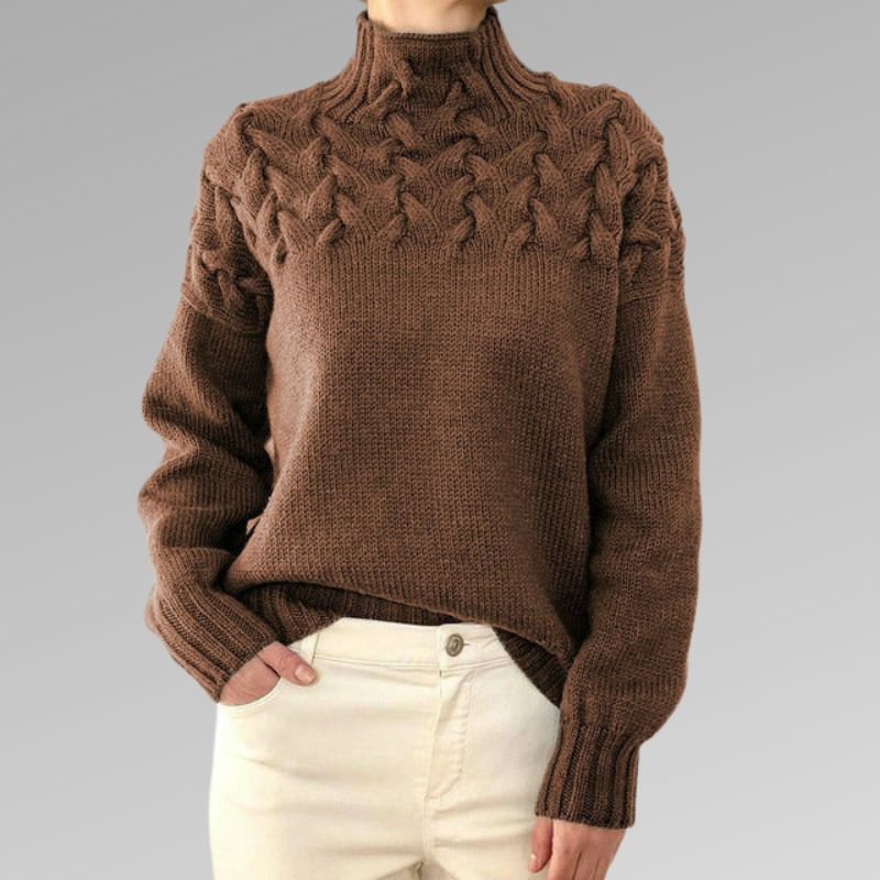 Elarova | Eleganter Und Warmer Rollkragenpullover