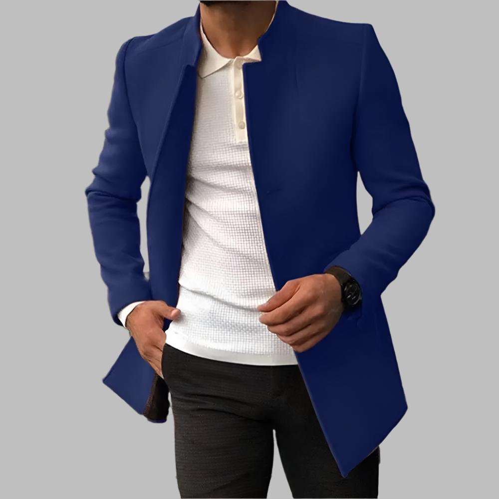 Elarova | Eleganter Wollmantel für Herren