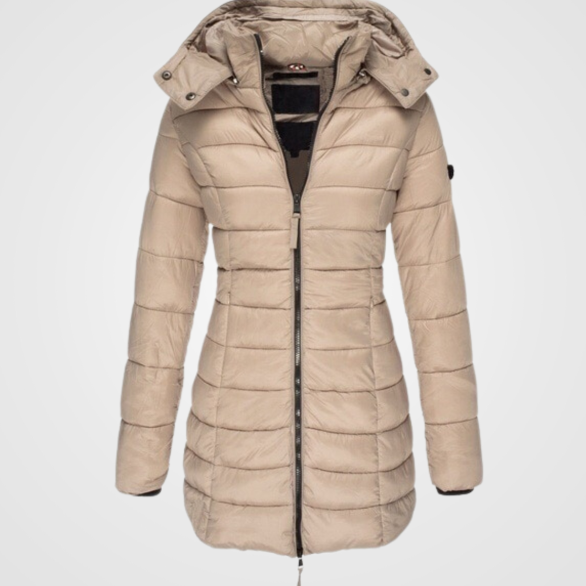 Elarova | Eleganter urbaner Stil Wintermantel für Damen mit Stehkragen