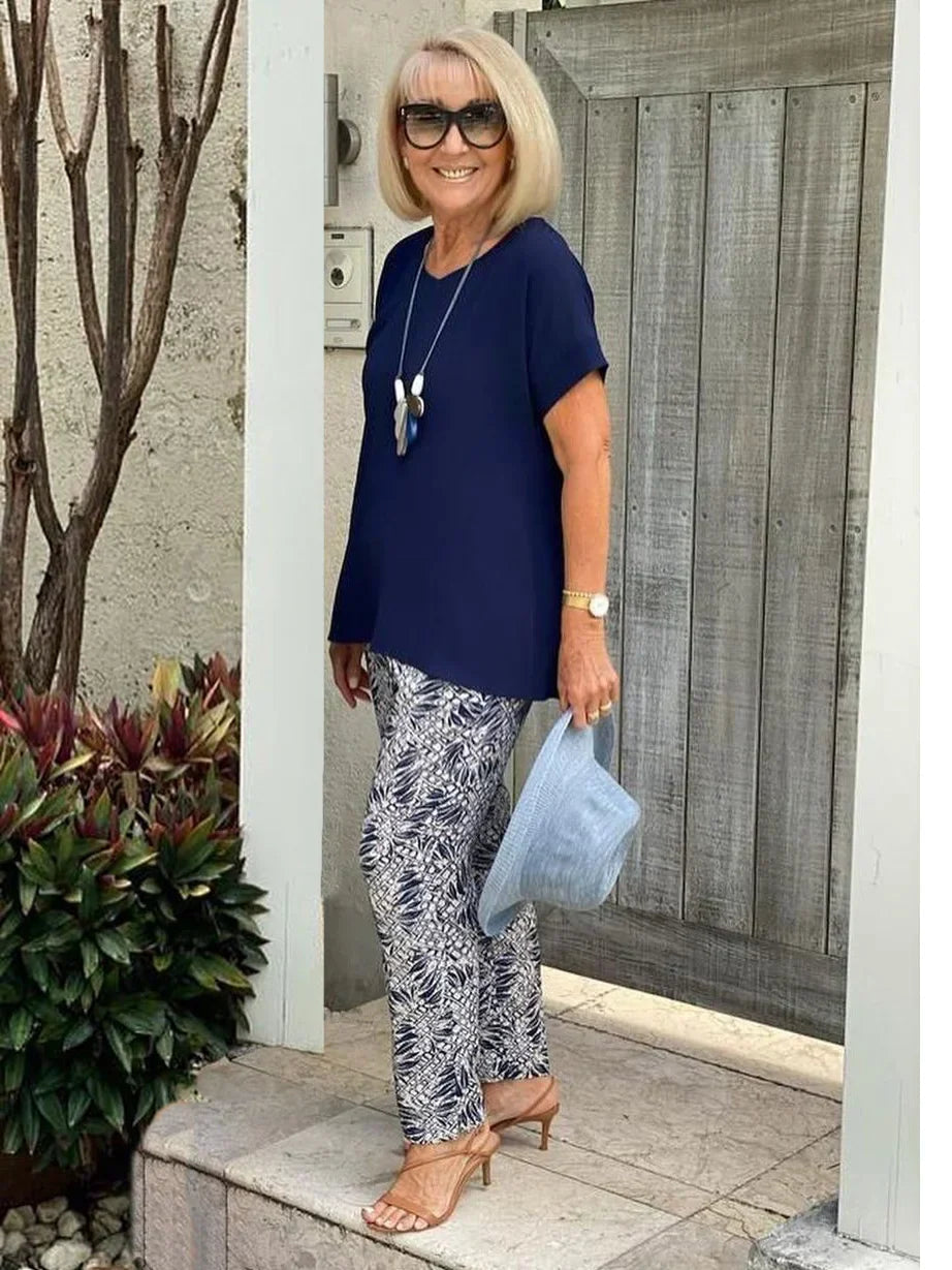 Elarova | Elegantes Damen 2-Teiliges Set