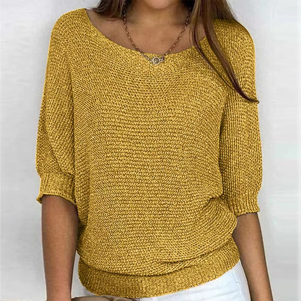 Elarova | Elegantes Dreiviertelarm Bequemes Oberteil