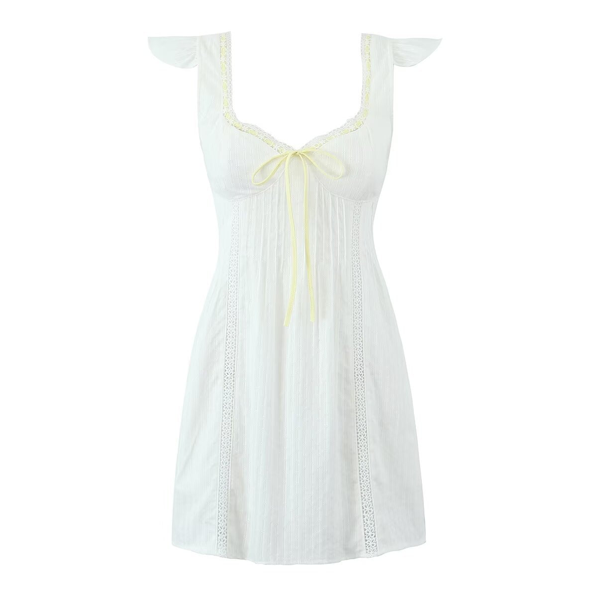 Elarova Elegantes Frühlings-Minikleid im A-Linien-Schnitt