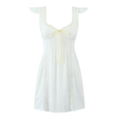 Elarova Elegantes Frühlings-Minikleid im A-Linien-Schnitt