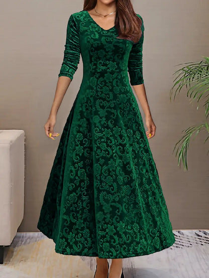 Elarova | Elegantes ausgestelltes A-Linien-Kleid