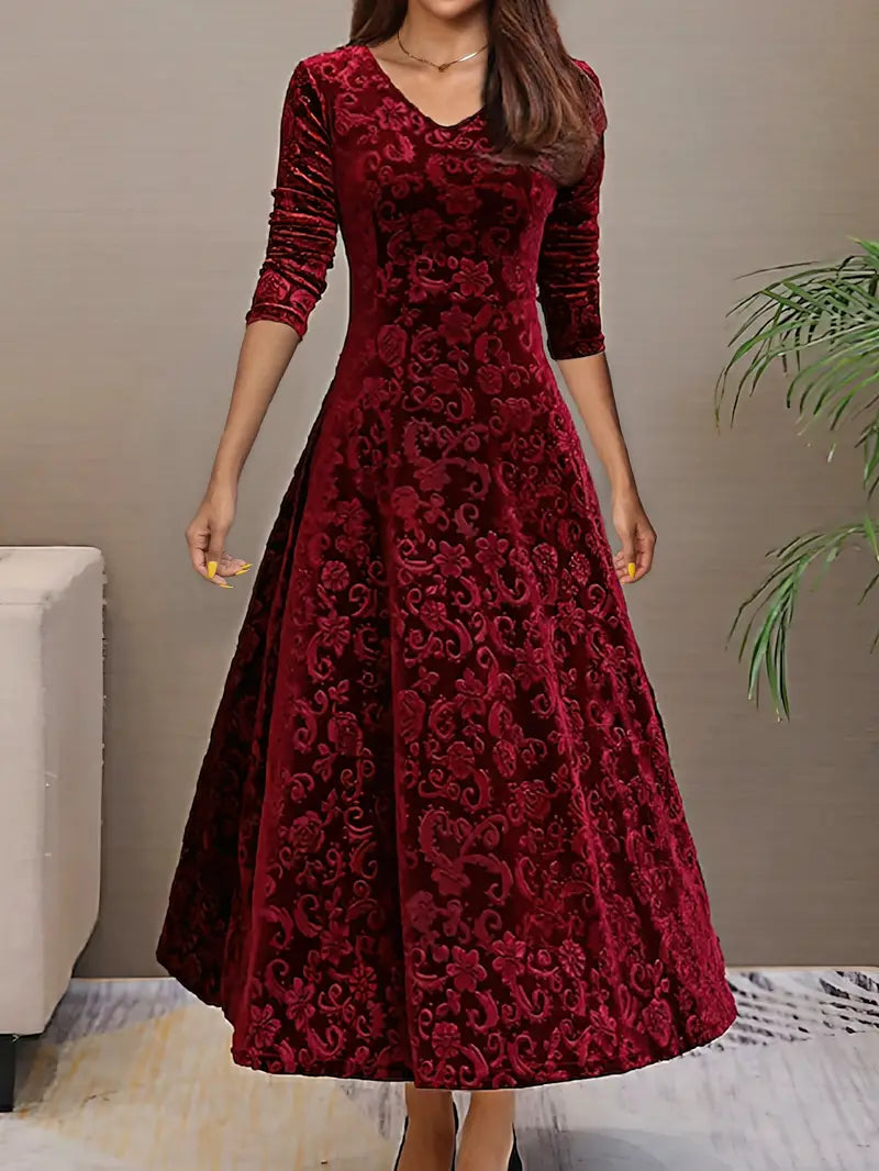 Elarova | Elegantes ausgestelltes A-Linien-Kleid