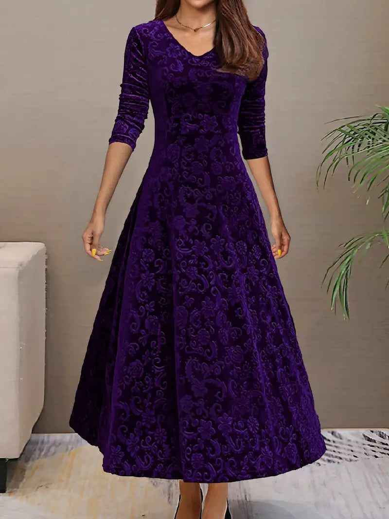 Elarova | Elegantes ausgestelltes A-Linien-Kleid