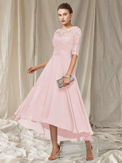 Elarova | Elegantes schickes Abendkleid