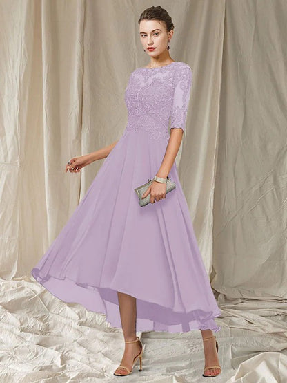 Elarova | Elegantes schickes Abendkleid