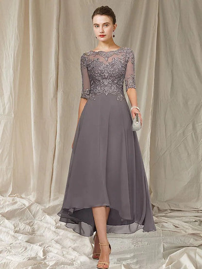 Elarova | Elegantes schickes Abendkleid