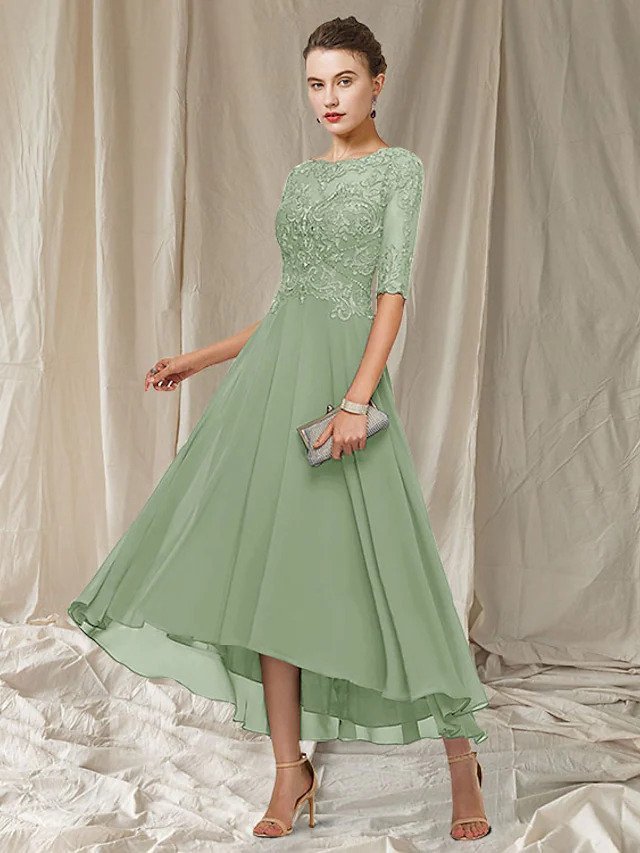 Elarova | Elegantes schickes Abendkleid