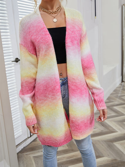Elarova | Engel Flügel Vollgröße Gradient Offene Vorderseite Cardigan
