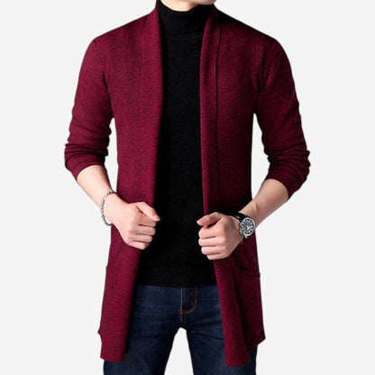 Elarova | Entspannter langer Cardigan