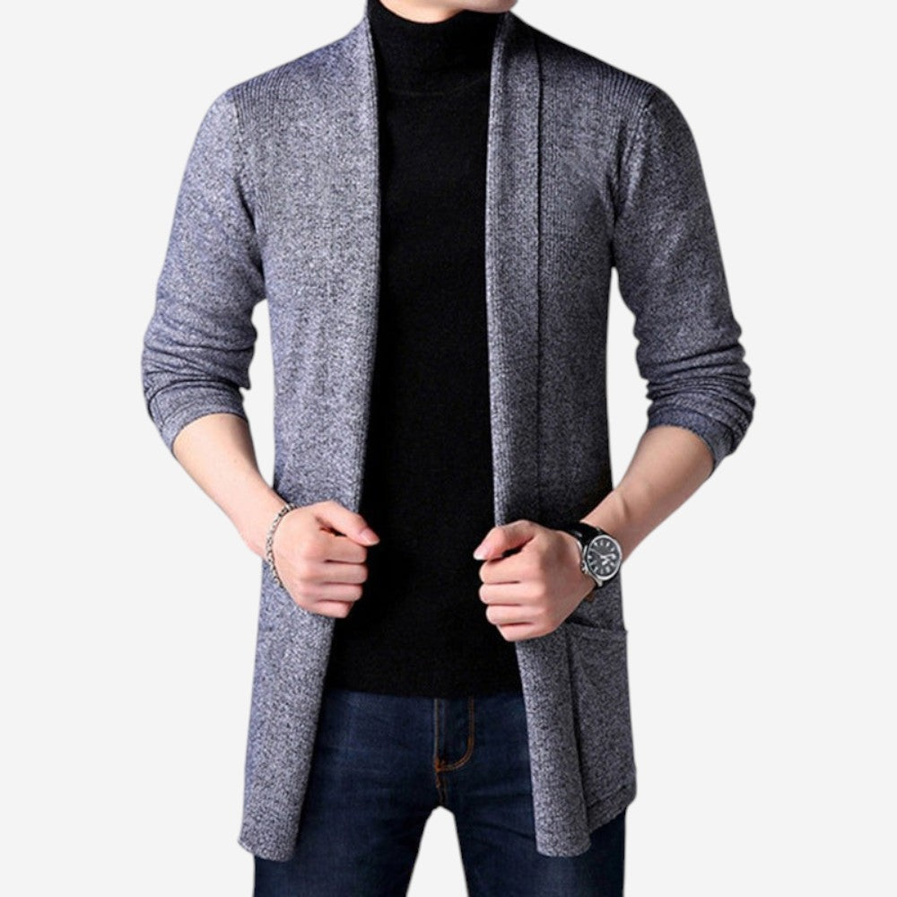 Elarova | Entspannter langer Cardigan