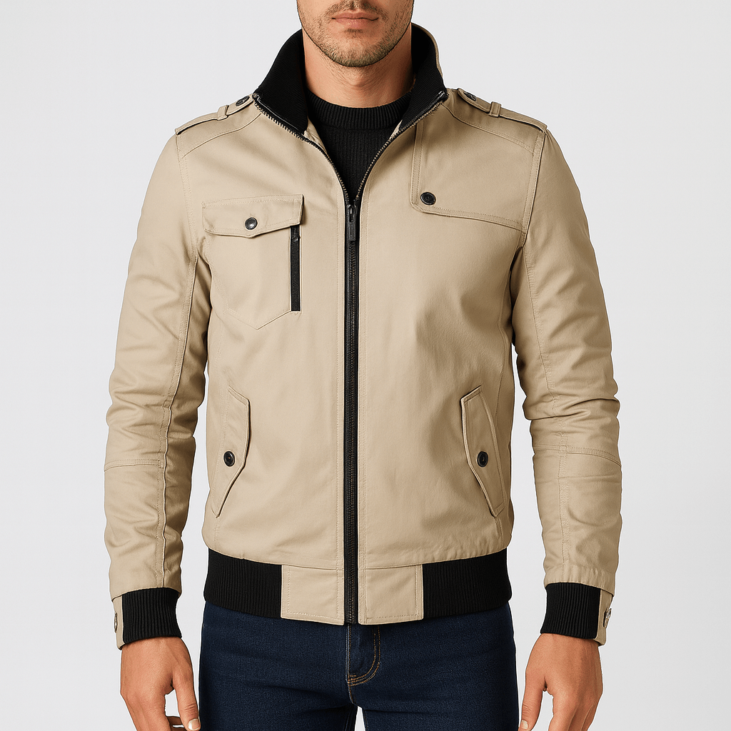 Elarova | Epauletten-Bomberjacke