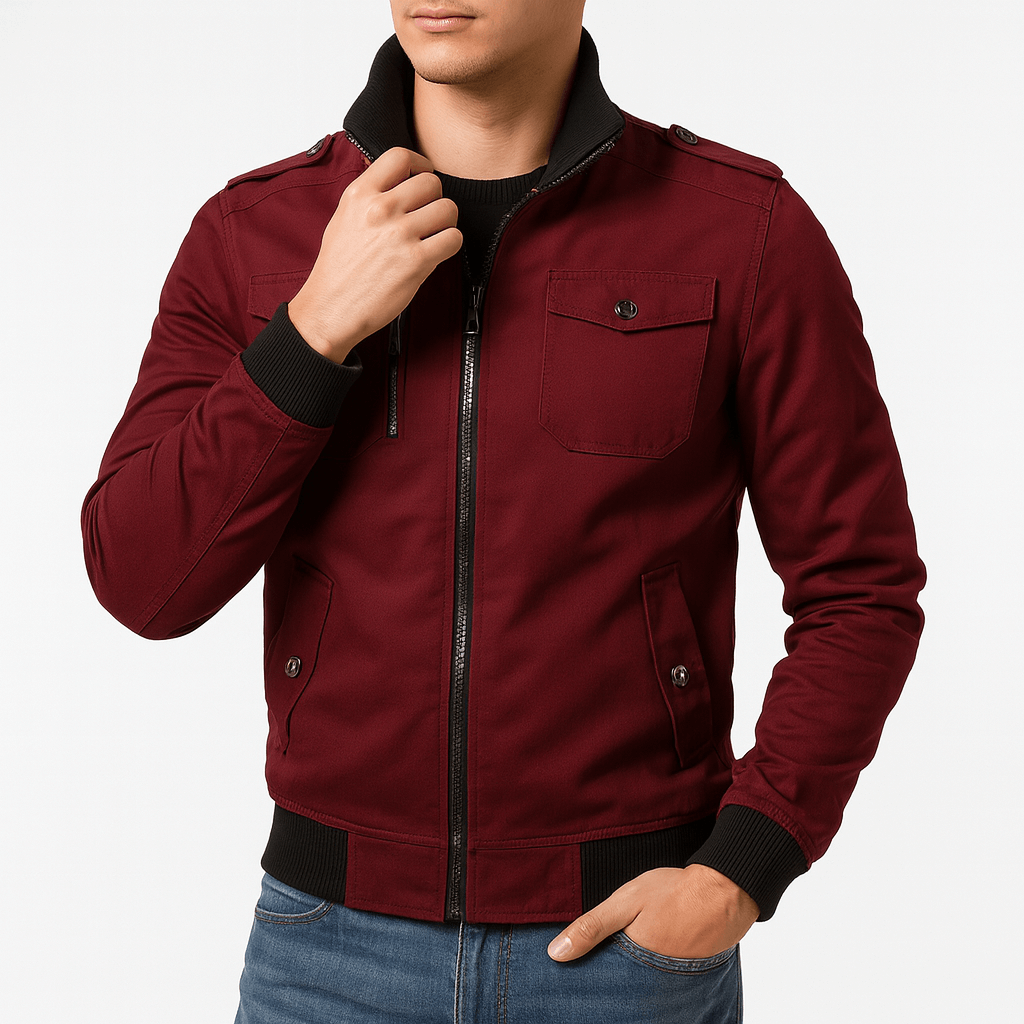 Elarova | Epauletten-Bomberjacke