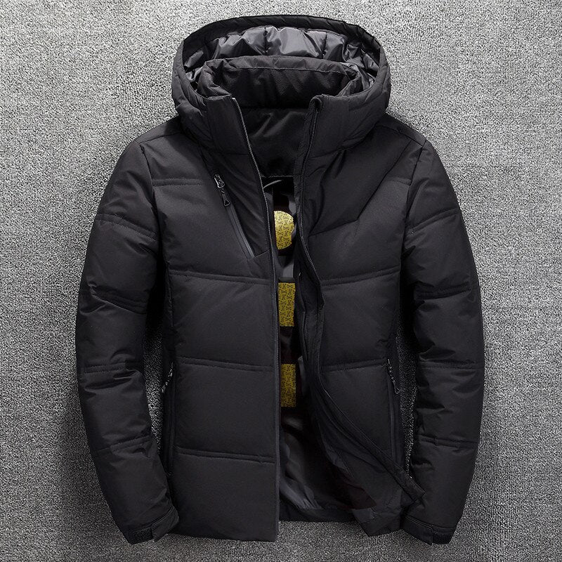 Elarova | Extra warme abnehmbare Winterjacke mit Kapuze