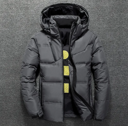 Elarova | Extra warme abnehmbare Winterjacke mit Kapuze