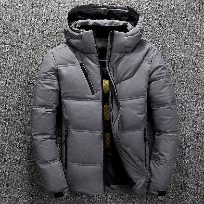 Elarova | Extra warme abnehmbare Winterjacke mit Kapuze
