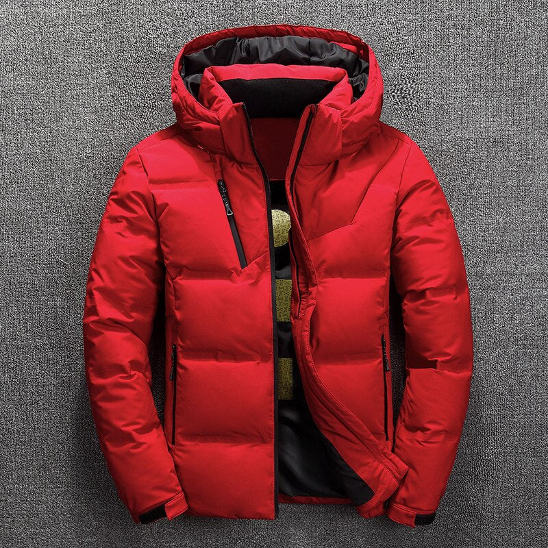 Elarova | Extra warme abnehmbare Winterjacke mit Kapuze