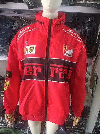 Elarova | F1 Racing Langarm Bomberjack Mit Print
