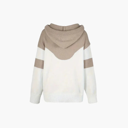 Elarova | Farbblock Kapuzenpullover für Damen