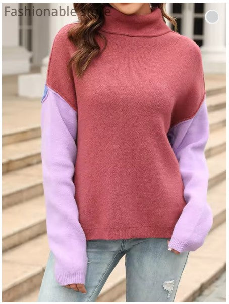 Elarova | Farbblockpullover im Wintertrend